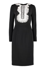 Carica l&#39;immagine nel visualizzatore di Gallery, Abito in crêpe con ricamo
