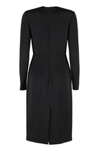 Carica l&#39;immagine nel visualizzatore di Gallery, Abito in crêpe con ricamo
