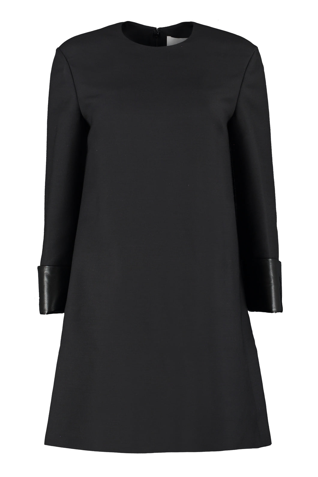 Abito in crêpe di lana