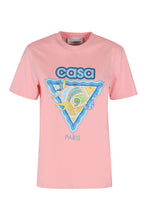 Load image into Gallery viewer, Cotton crew-neck T-shirt
