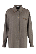 Carica l'immagine nel visualizzatore di Gallery, Camicia a maniche lunghe in misto lana
