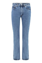 Carica l'immagine nel visualizzatore di Gallery, Jeans straight leg a 5 tasche
