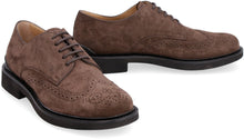Carica l'immagine nel visualizzatore di Gallery, Scarpe Derby in suede stringate
