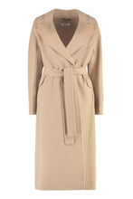 Load image into Gallery viewer, Zenith double-breasted virgin wool  coat
