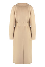 Load image into Gallery viewer, Zenith double-breasted virgin wool  coat

